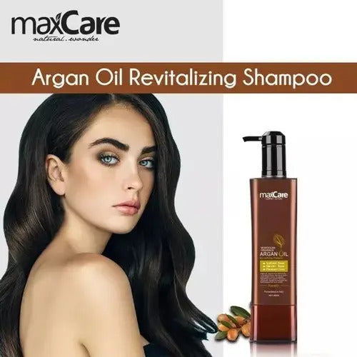 Shampoo Maxcare Argan Oil 800ml - Profesional Sin Sulfatos ni Sal