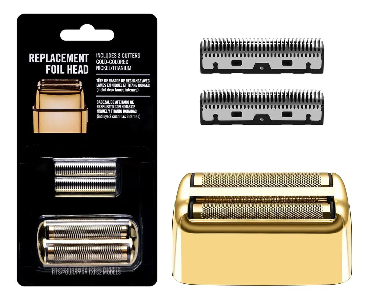 Cabezal Shaver BabylissPRO FX02 Doble Foil Dorado Repuesto