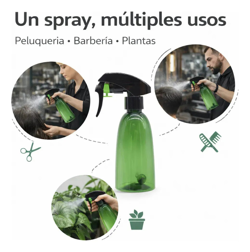 Difusor Spray 360° Rociador Pulverizador De Agua 200ml