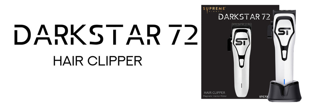 Máquina Profesional Supreme Trimmer Darkstar 72 | Motor Vectorial 9000 RPM