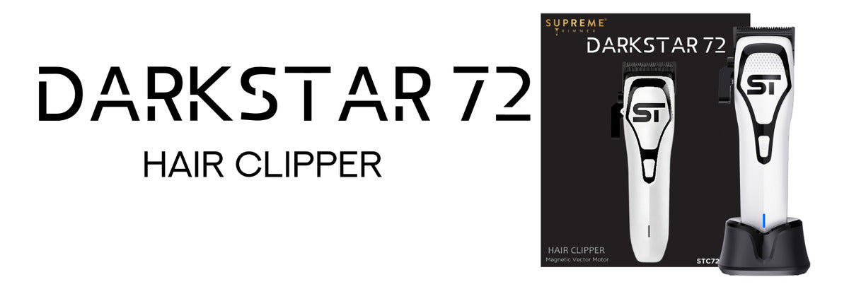 Máquina Profesional Supreme Trimmer Darkstar 72 | Motor Vectorial 9000 RPM