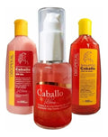 Pack Obopekal Cola de Caballo Sin Sal - Shampoo, Acondicionador y Aceite de Tratamiento
