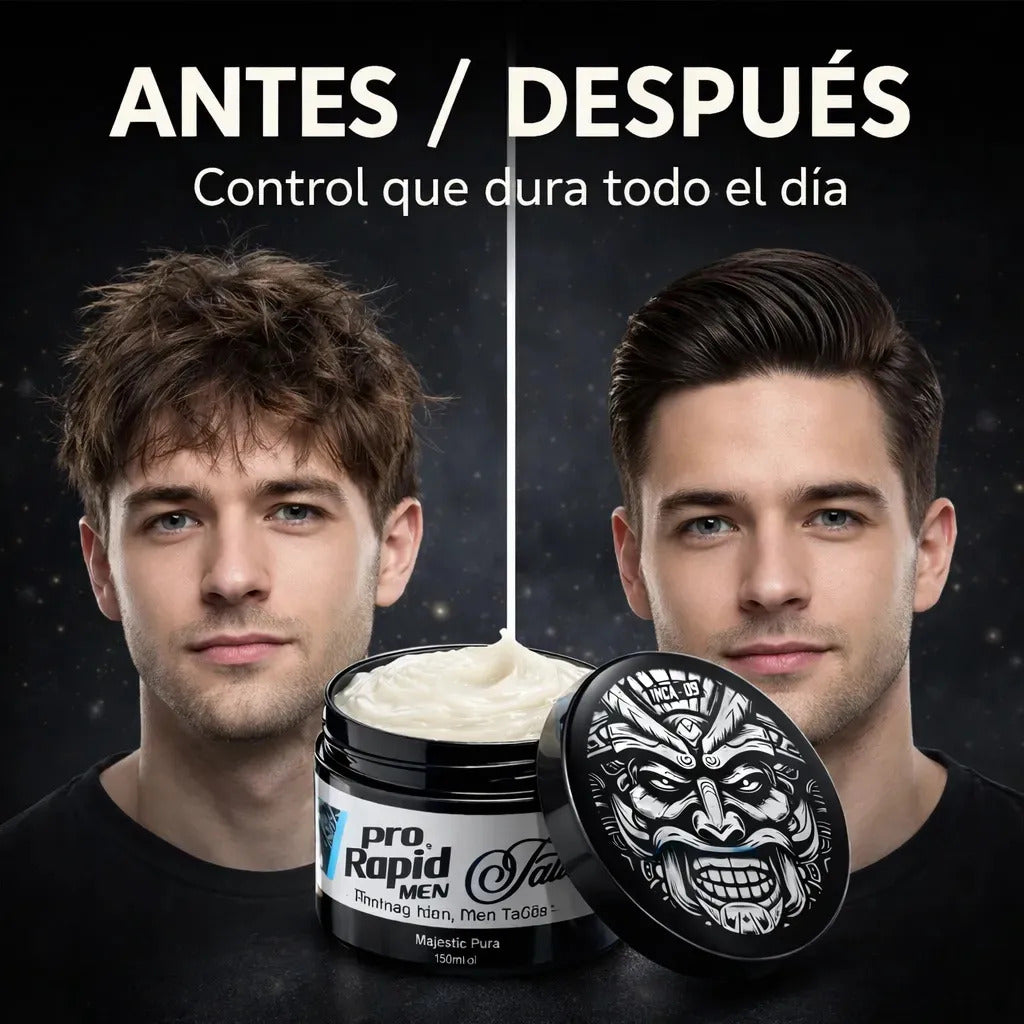 Cera Para Cabello Hombre Pro Rapid Men Inca 09 Estilo Unico