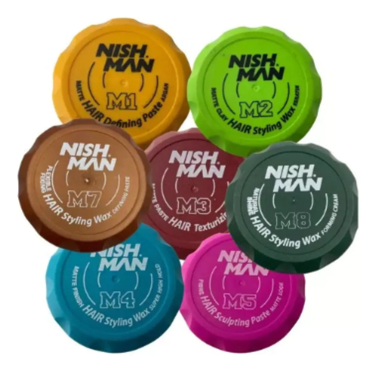 Cera Nishman M7 Defining Paste 100ml - Fijación Flexible y Acabado Mate Natural