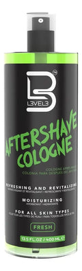 After Shave Colonia Level 3 Fresh Verde - Loción Post Afeitado Profesional 400ml