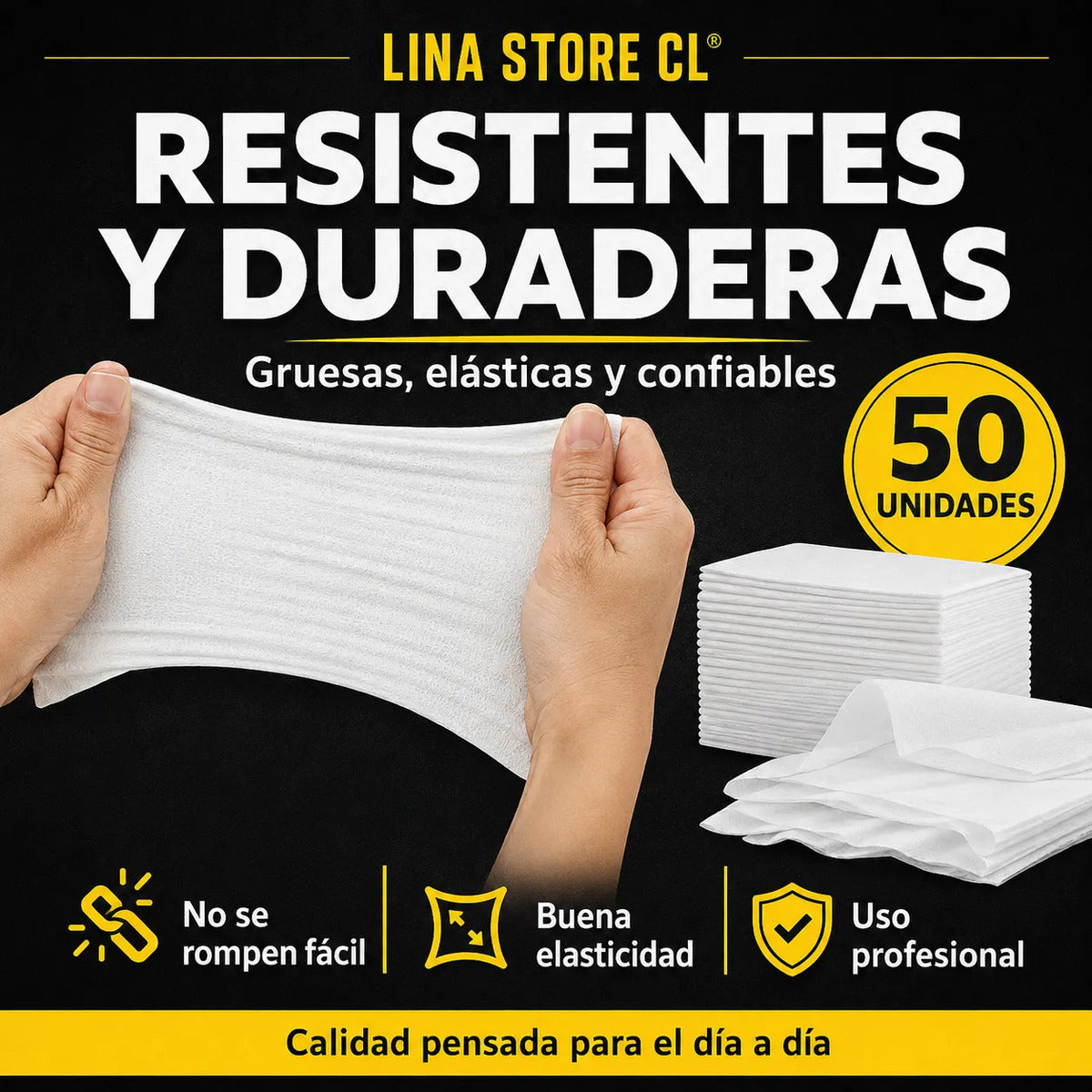 Toallas Desechables De Spa Peluqueria Gimnasio 70x30cm 50pcs