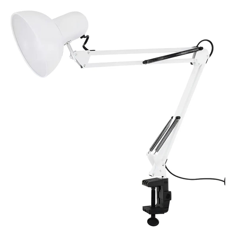 Lámpara de Escritorio Profesional con Brazo Flexible y Altura Extra de 84cm