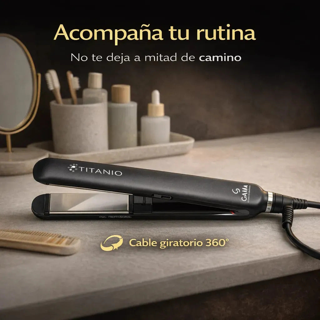 Alisador De Pelo Profesional Titanio Gama 230°c
