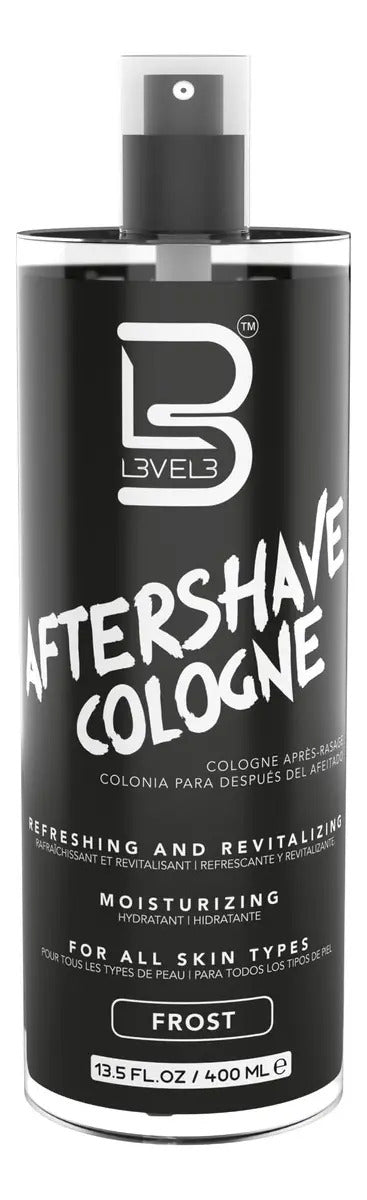 After Shave Colonia Level 3 Frost - Loción Hidratante Post Afeitado 400ml