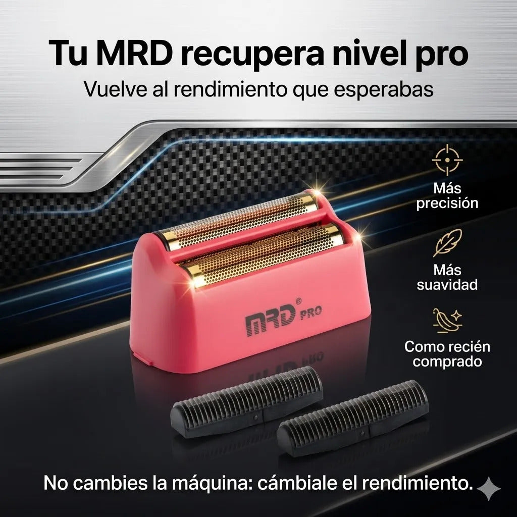 Repuesto Shaver Mrd Vector Zb-999 Cabezal Maya Cuchilla Rosa