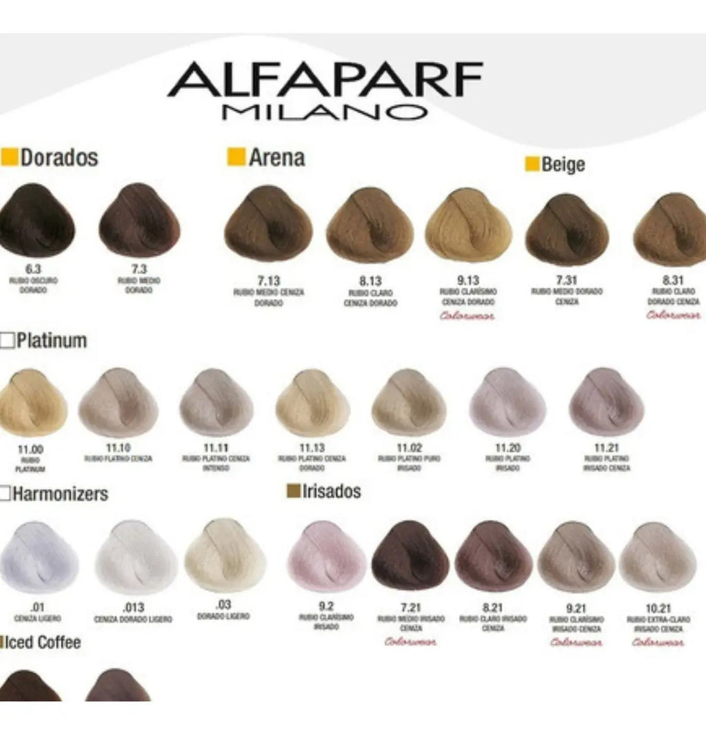 Kit Tintura Alfaparf Evolution of Color 60ml + Oxidante 90ml Profesional