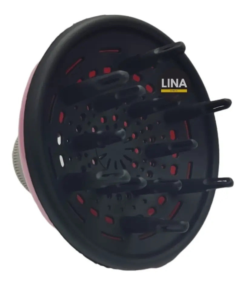 Difusor Universal Profesional para Secador de Pelo - Negro Anti-Frizz