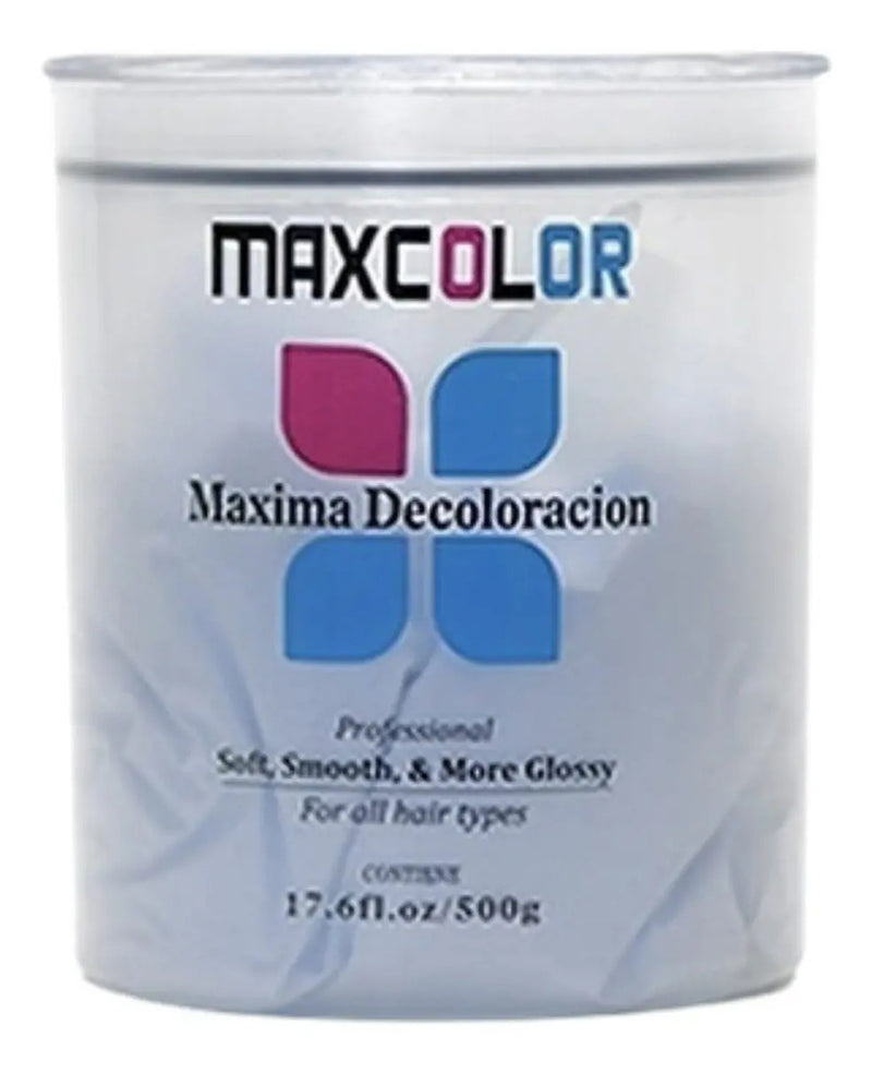 Pack Decoloración Maxcolor 500g + Oxidante 1L Flora Kit Profesional