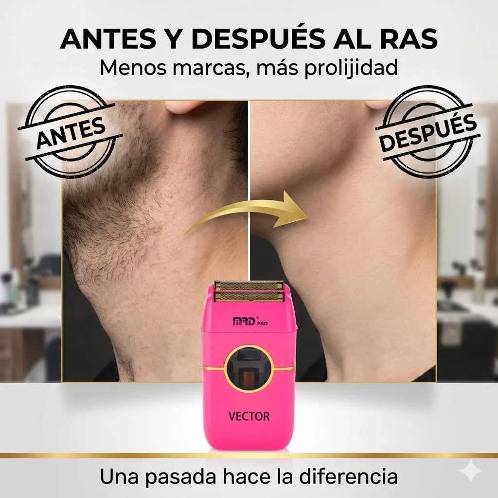 Afeitadora Shaver Profesional Rasuradora Mrd 13.000 Rpm Pink