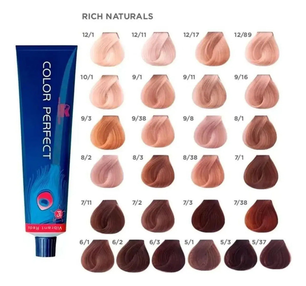 Tinte Wella Color Perfect Permanente 100% Cobertura Canas + Emulsión