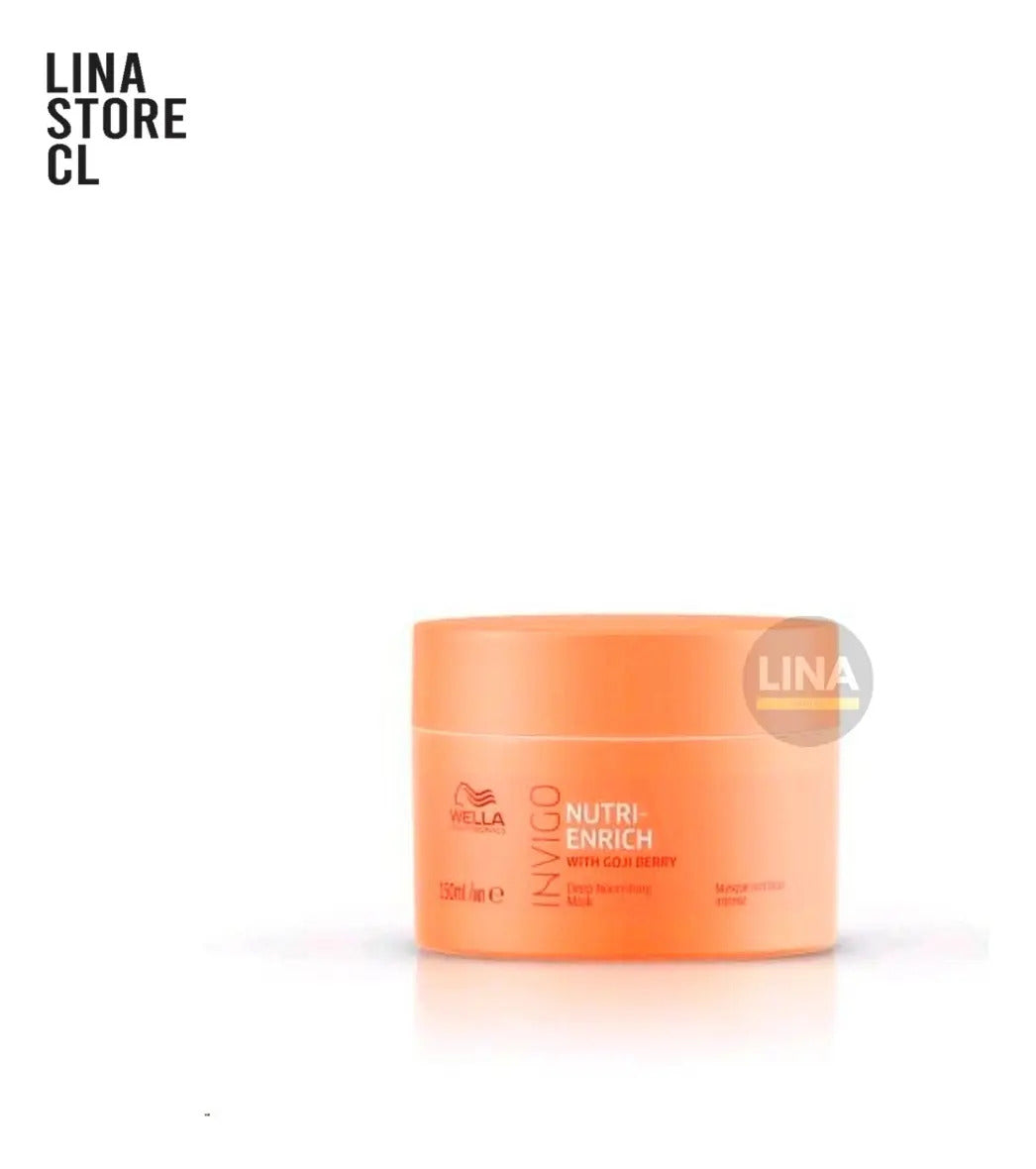 Mascarilla Wella Invigo Nutri Enrich 150ml Nutrición Profunda Profesional