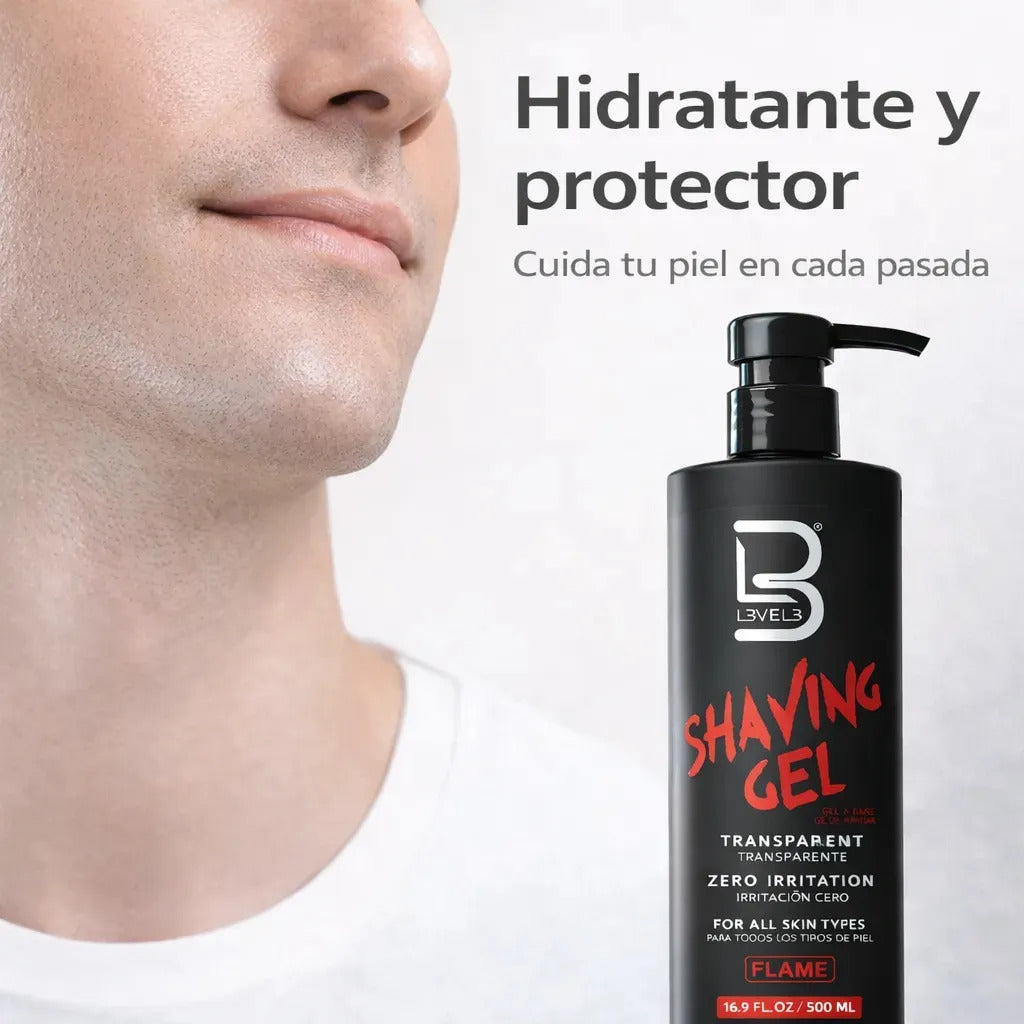 Gel De Afeitar Shaving 500ml Afeitado Preciso