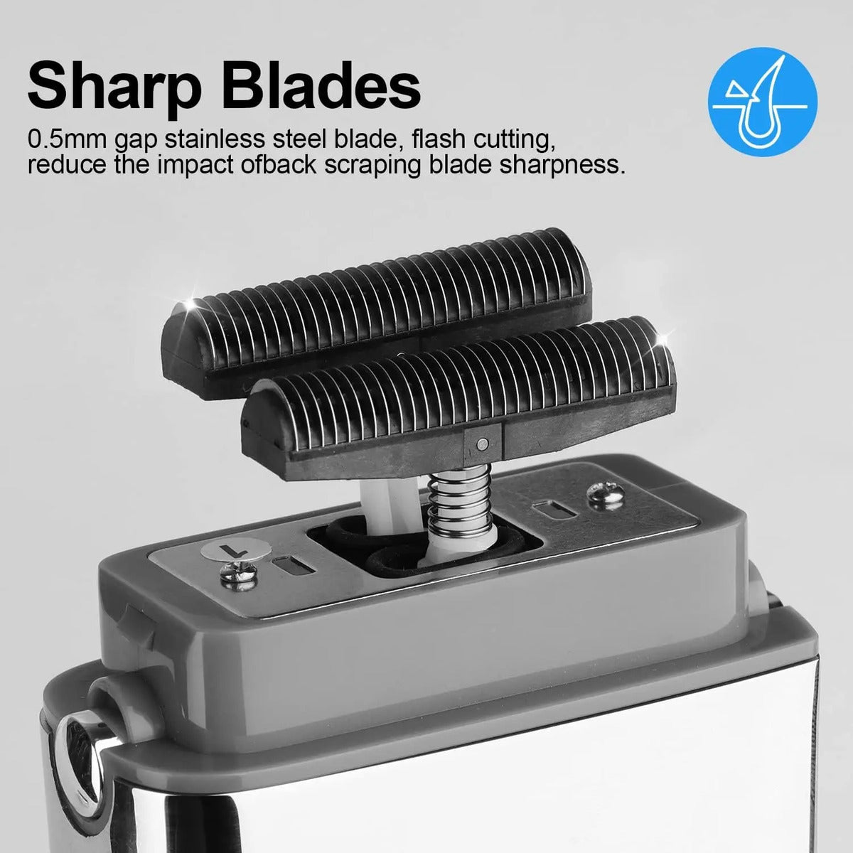 Afeitadora Eléctrica Profesional Kemei Gold - Shaver Inalámbrica de Alta Precisión