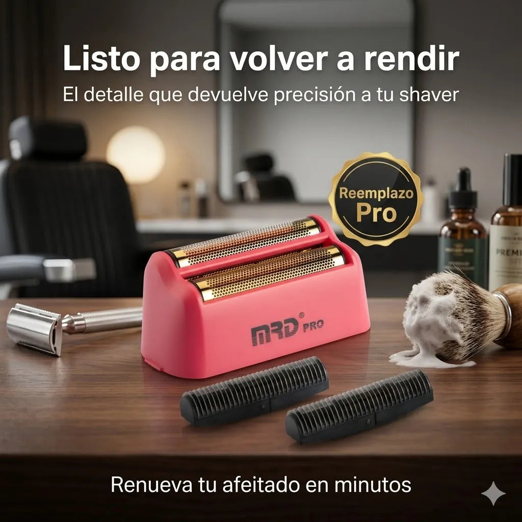 Repuesto Shaver Mrd Vector Zb-999 Cabezal Maya Cuchilla Rosa