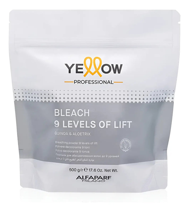 Decolorante Yellow Alfaparf 500g Profesional Aclara Hasta 9 Tonos