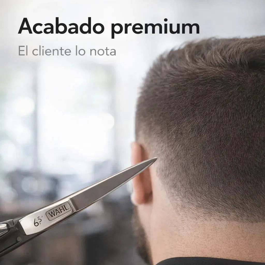 Tijera Profesional 6.5 Filo Navaja Wahl Corte Recto Preciso