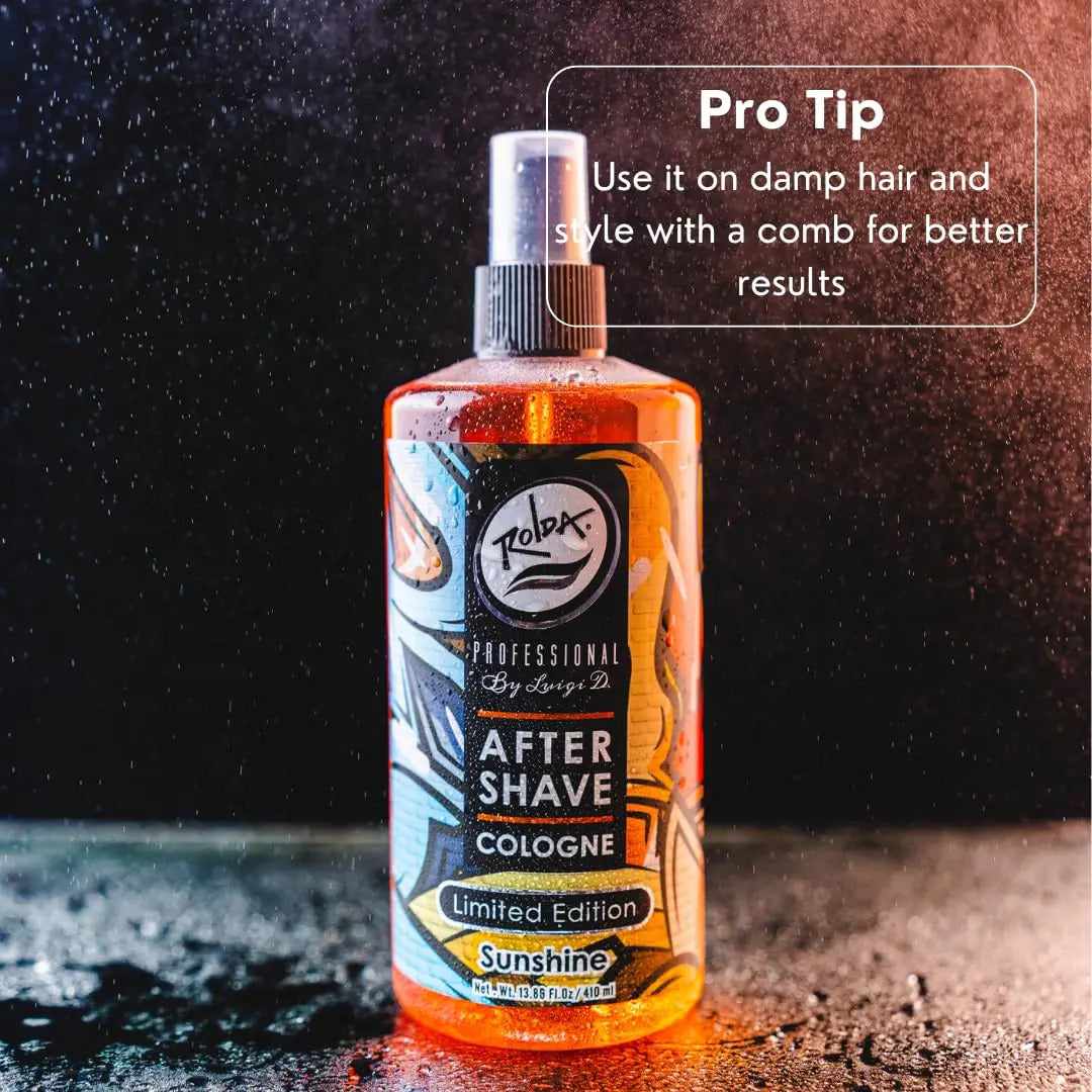 After Shave Colonia Rolda Sunshine - Loción Post Afeitado Cítrica 410ml