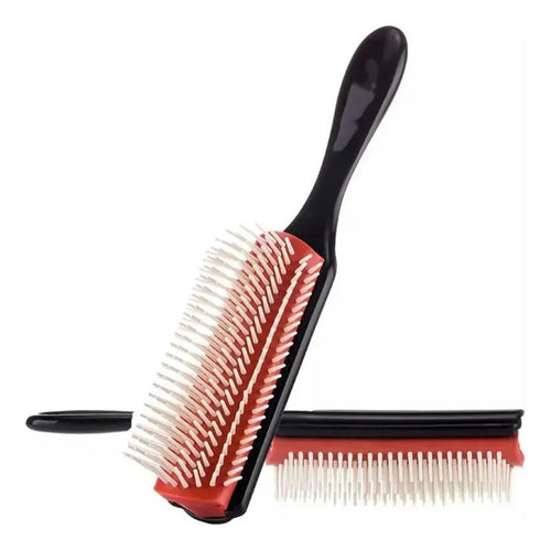 Cepillo Pelo Rizado Profesional Redondo Desenreda Rapido