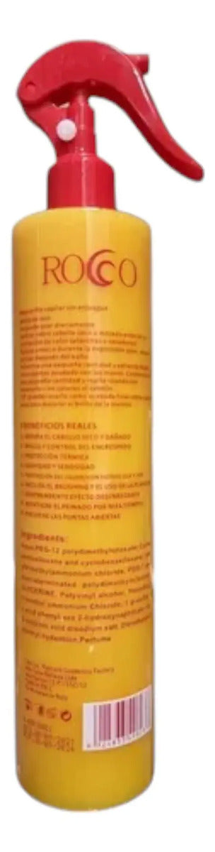 Protector Térmico Rocco con Aceite de Argán 400ml - Anti Frizz y Protección Solar