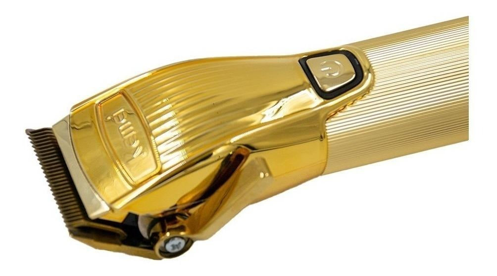 Trimmer Profesional Kemei KM-i32s Dorada: Patillera de Alta Precisión Inalámbrica
