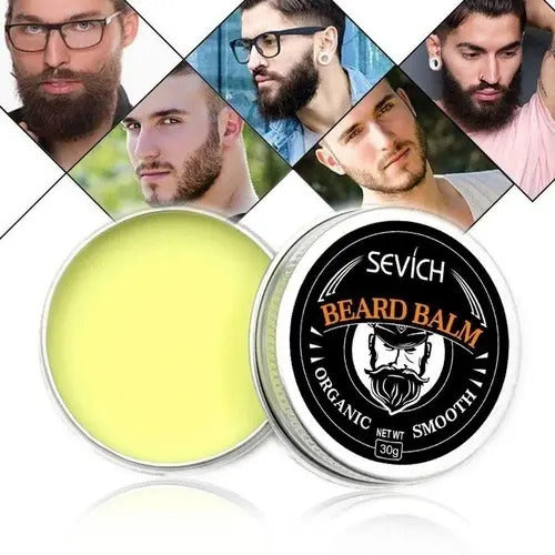 Kit de Cuidado de Barba Sevich: Shampoo + Aceite Hidratante + Bálsamo