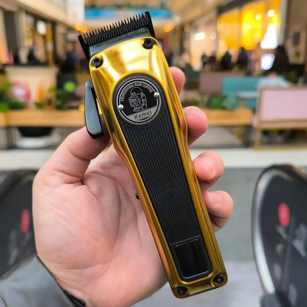 Combo Kemei Profesional Motor Brushless – Clipper KM-1825 + Trimmer KM-1855