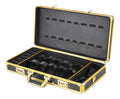 Maletín Barbería Profesional Porta Máquinas Tijeras Negro Premium