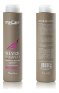 Shampoo Matizador Violeta Maxcare Silver 500ml - Sin Sulfatos para Rubios y Canas