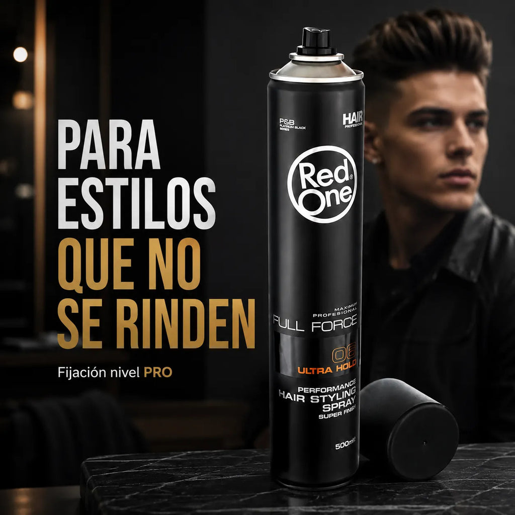 Laca Fijadora Cabello Profesional Red One Full Force