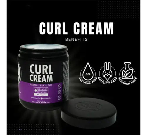 Crema de Rizos Rolda Curl Cream 500g - Definición e Hidratación Profunda