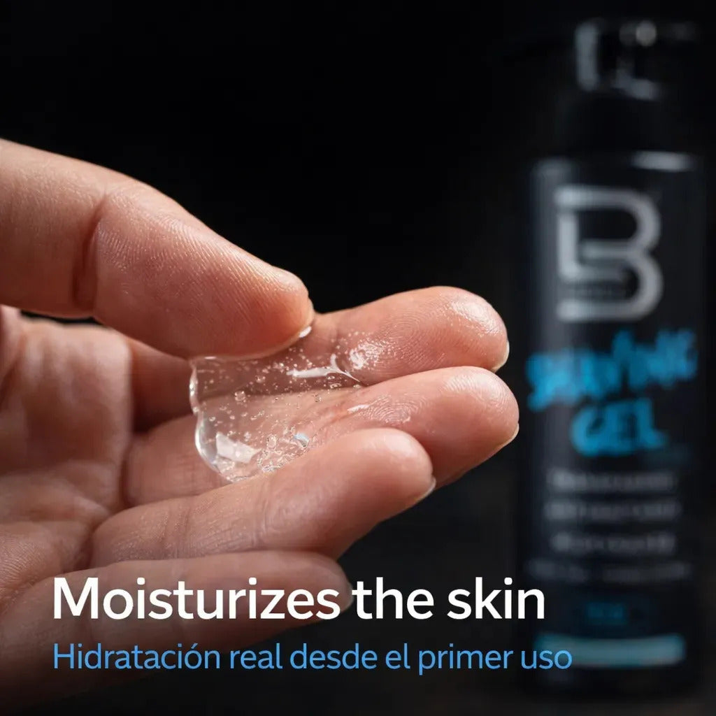 Gel De Afeitado Transparente Level3 Ice Profesional 500ml