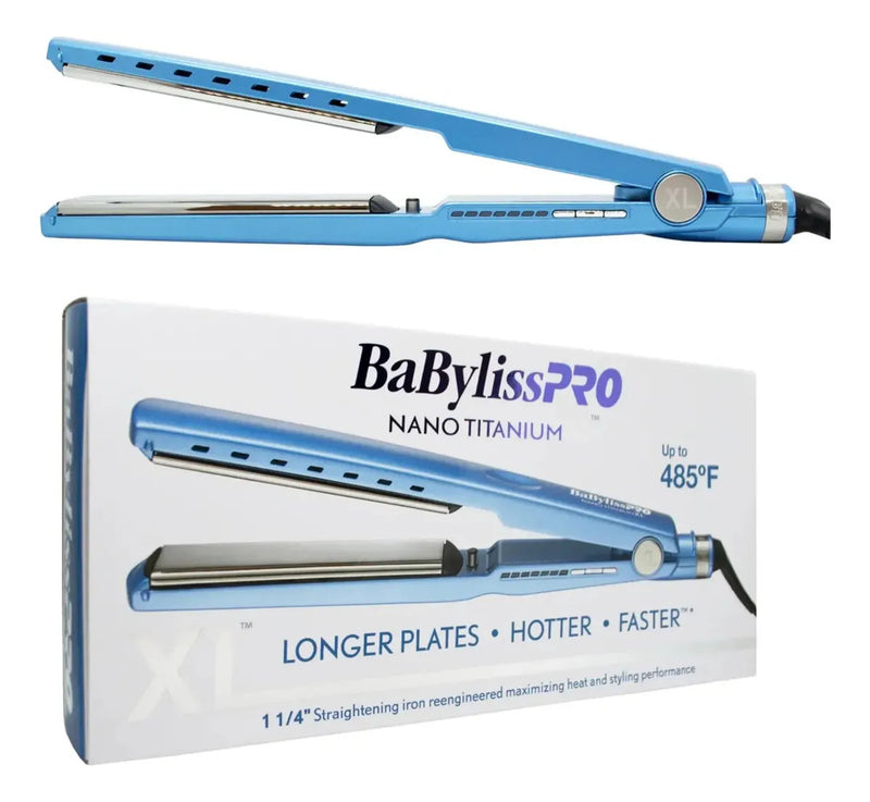 Plancha Alisadora Cabello Babyliss Profesiona Placas Titanio