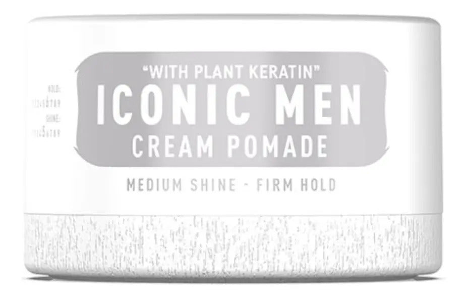 Cera Immortal Iconic Men Cream Pomade - Fijación Natural y Bajo Brillo 150ml