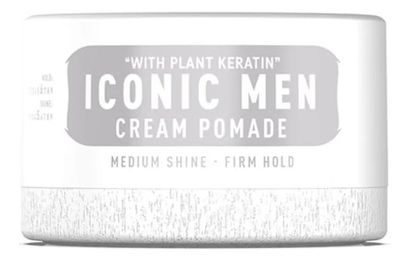 Cera Immortal Iconic Men Cream Pomade - Fijación Natural y Bajo Brillo 150ml