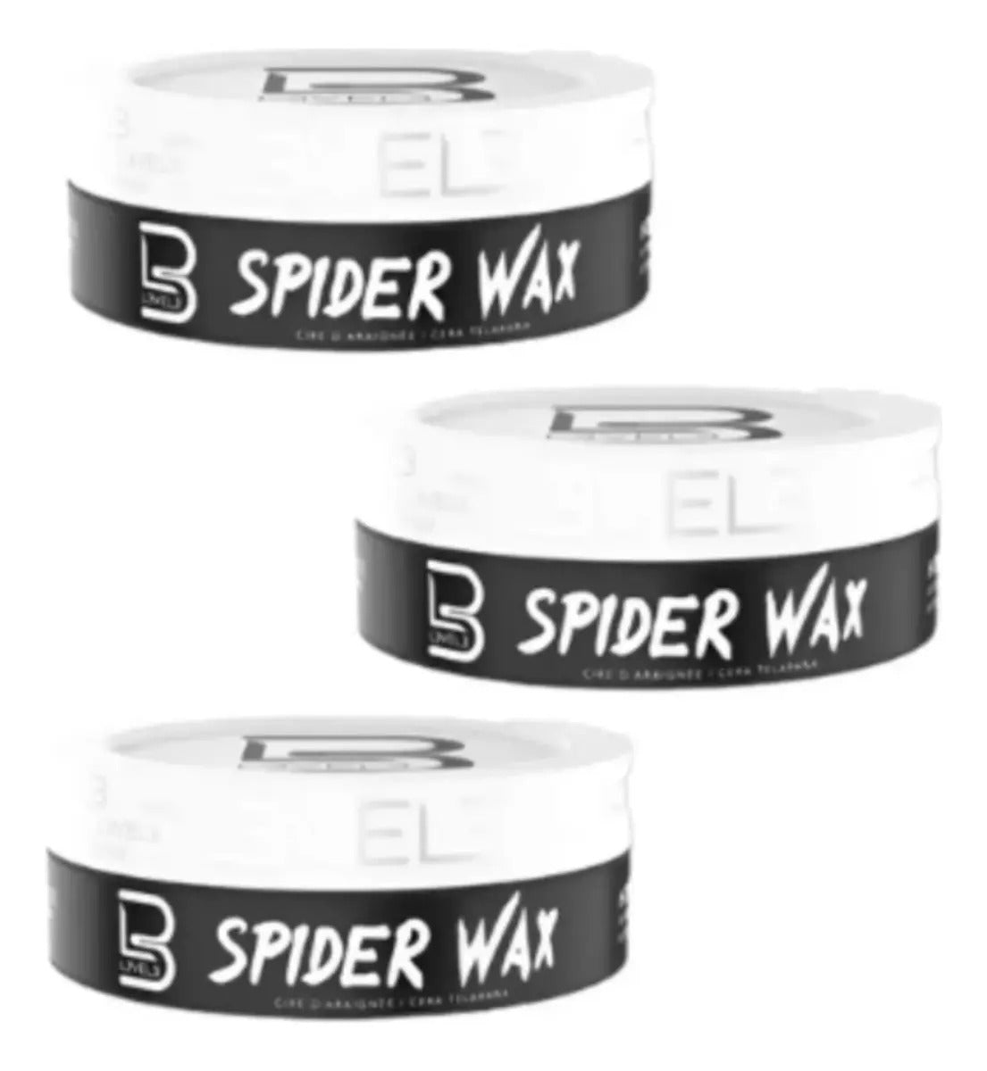 Cera Spider Wax Level 3 - Fijación Flexible y Textura Elástica con Brillo