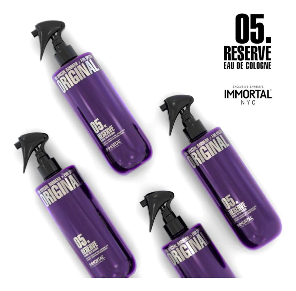 After Shave Colonia Immortal NYC 05 Reserve - Hidratación y Aroma Vainilla 500ml