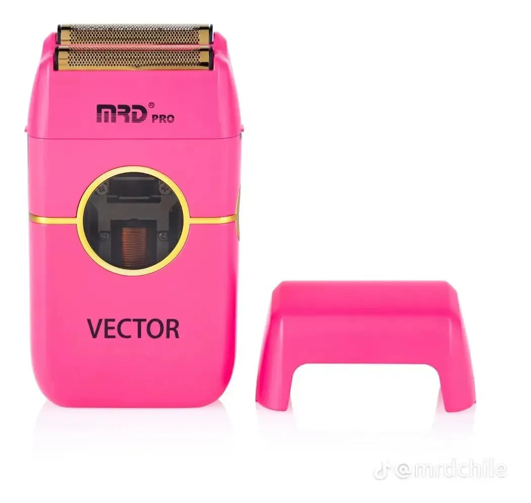 Maquina Afeitadora Profesional Shaver Vector Mrd 11.500 Rpm Color Rosa