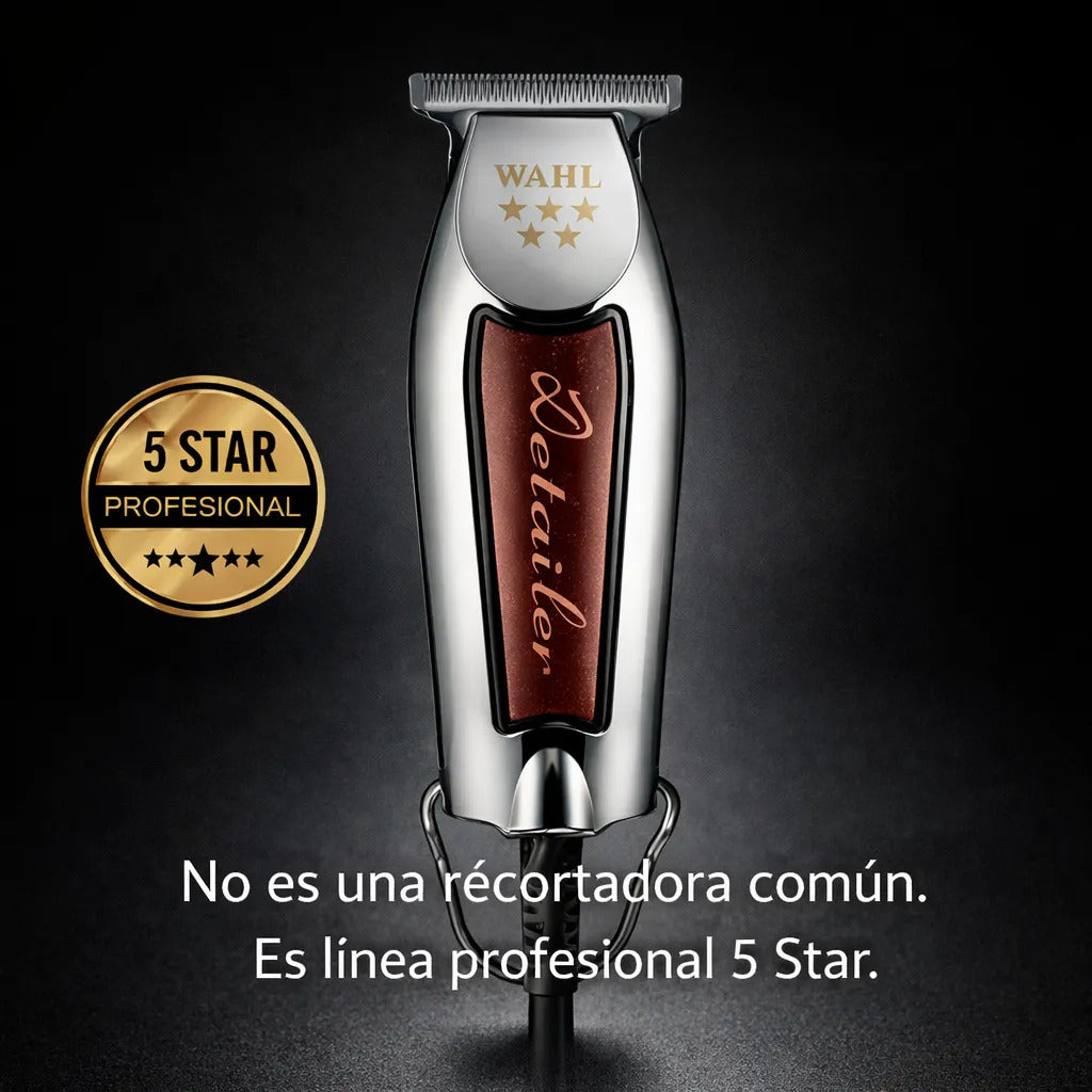 Maquina Cortadora Trimmer Profesional Wahl Detailer Barbería