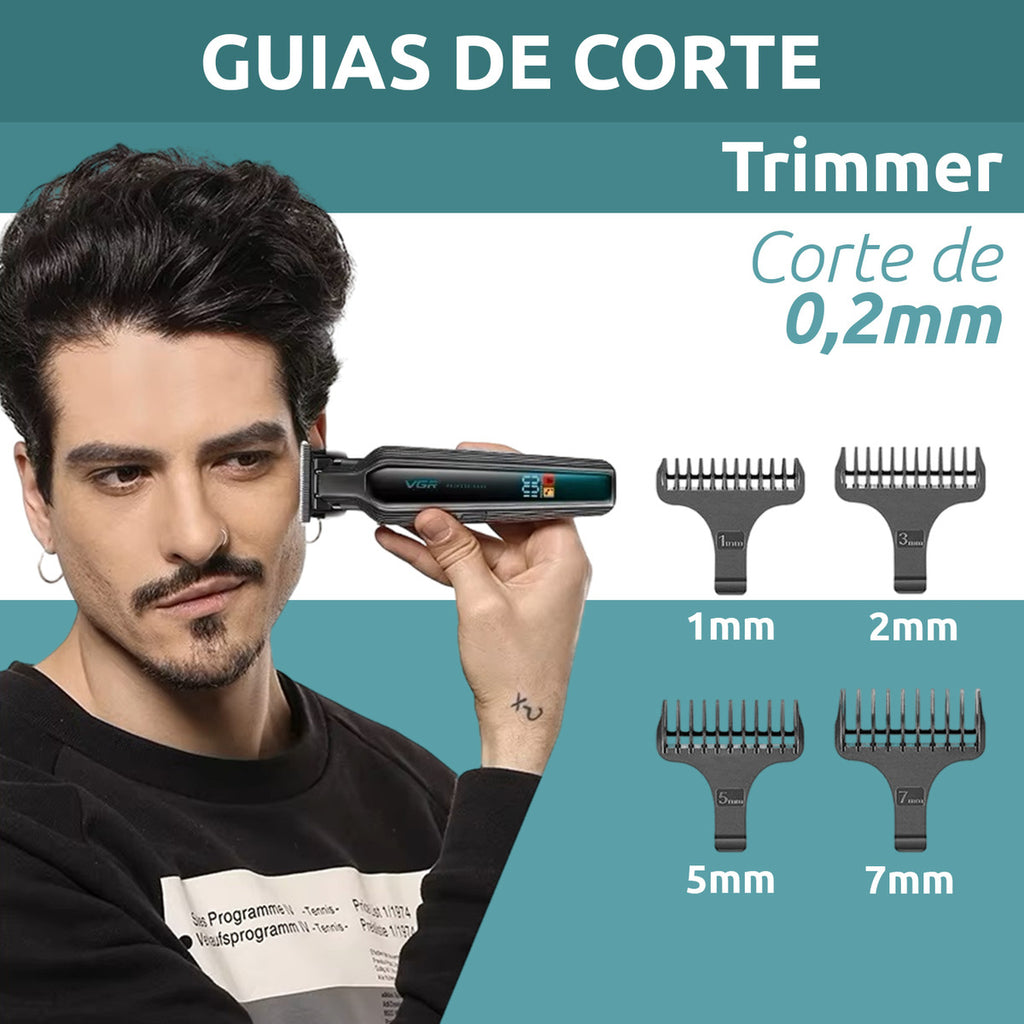 Máquina VGR V-930 Cortadora de Pelo Profesional Inalámbrica 360 Min