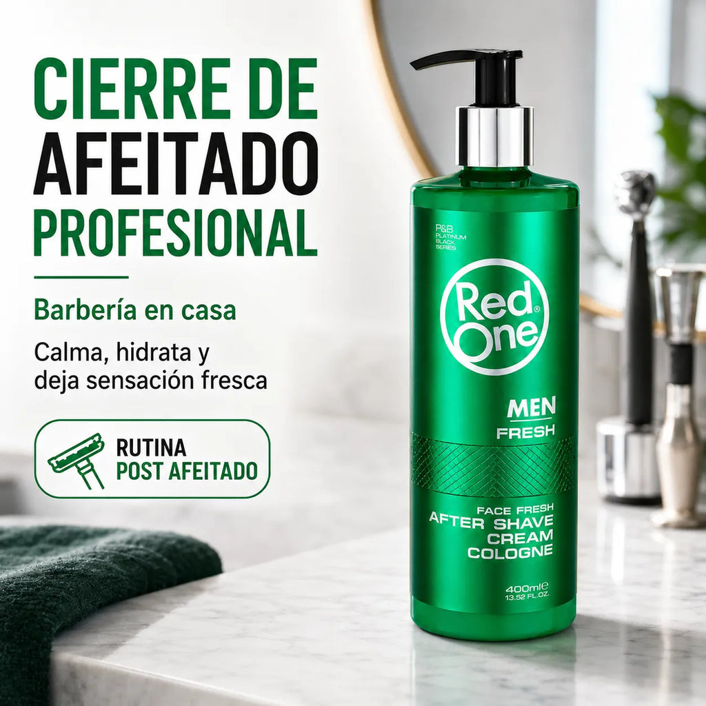 After Shave Hombre Crema Cologne Refrescante 400ml