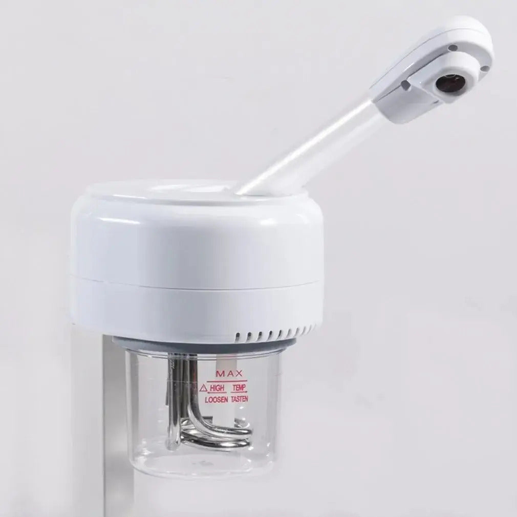 Vaporizador Facial Portátil de Ozono e Iones - Vaporizador Profesional para Barbería