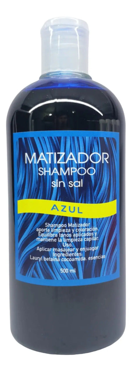Shampoo Matizador Profesional - Neutralizante de Tonos para Cabello Teñido y Decolorado