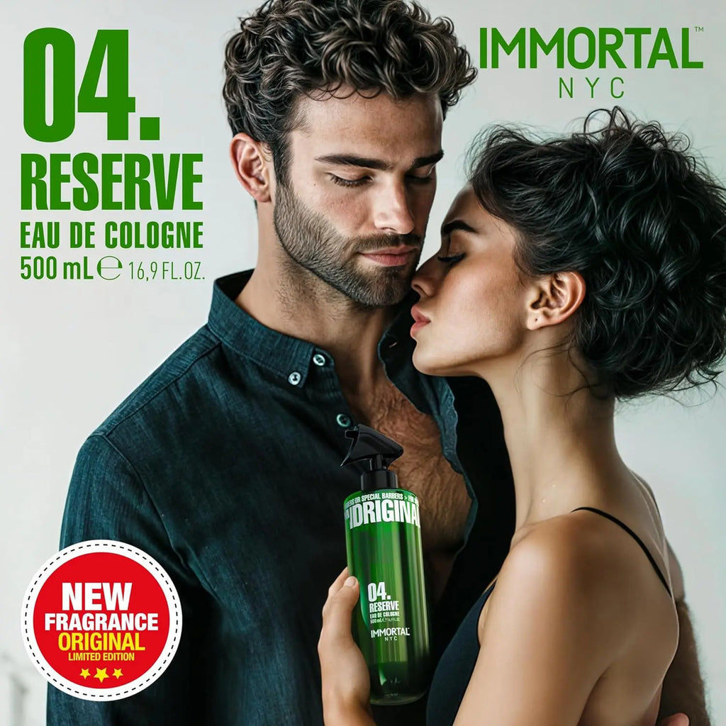 After Shave Immortal Premium Reserve 04 - Loción en Spray Profesional 500ml