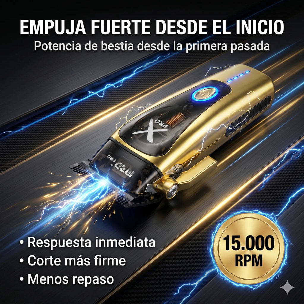 Máquina Cortapelo Profesional MRD Corte Parejo 15000 Rpm