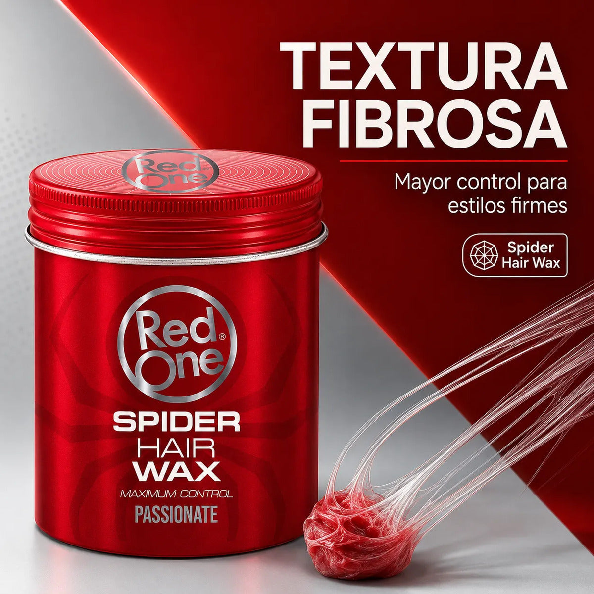 Cera Peinar Red One Passionate Máximo Control 100ml